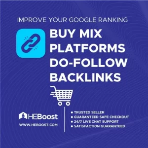 mix platforms do follow backlinks