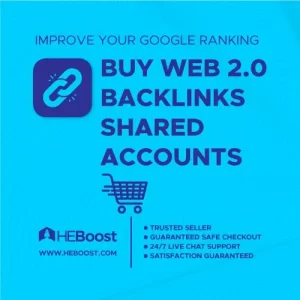 web 2 0 backlinks shared accounts