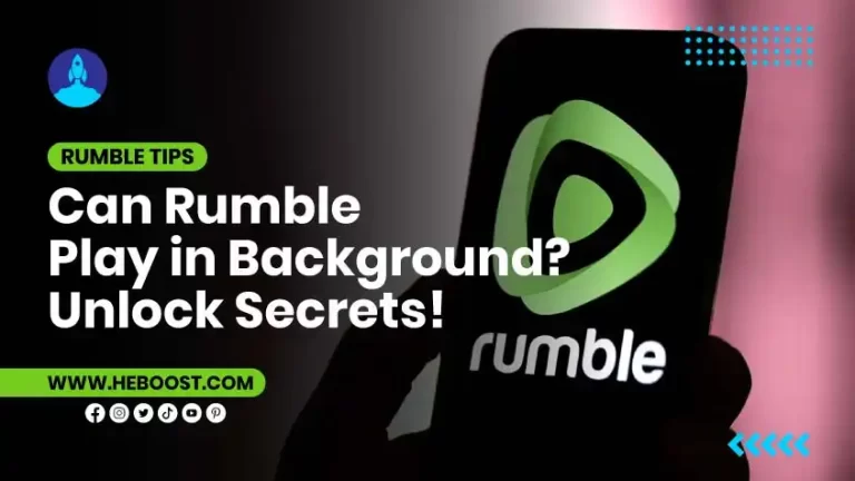 Unlock Secrets: Can Rumble Play in Background Tips!