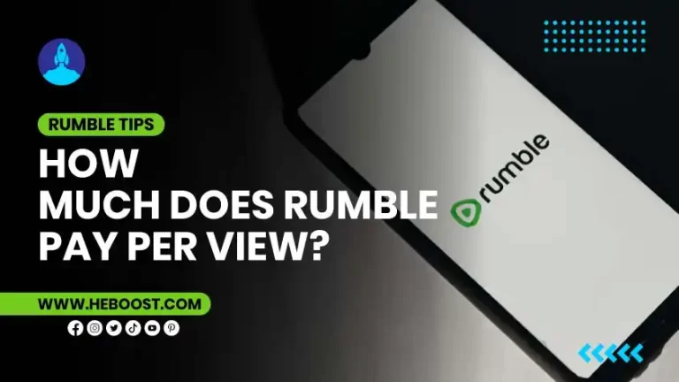 Max Your Cash: How Much Does Rumble Pay Per View?